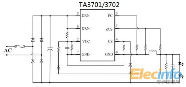 TA3701應(yīng)用電路