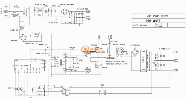 SG3525+IR2110_800W_AudioSMPS
