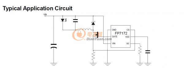 FP7172應用電路圖 FP7172應用電路圖